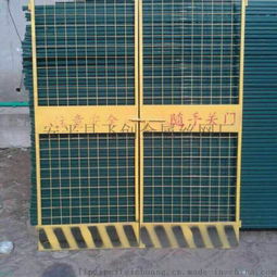 工地電梯門、樓層安全防護門、護欄門價格與選購指南